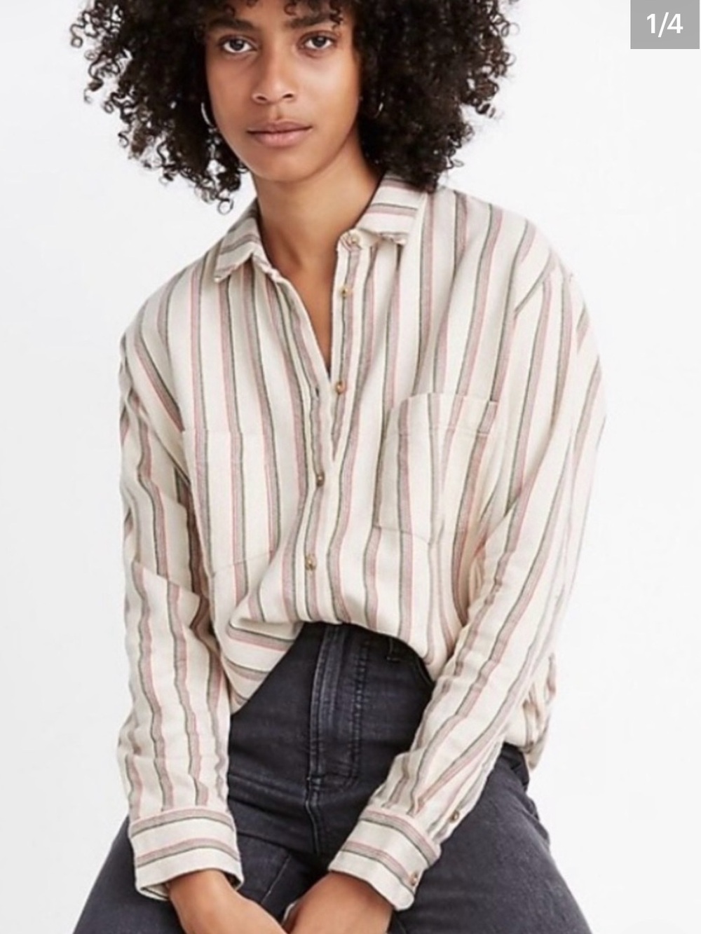 MADEWELL FLANNEL POCKETED BUTTON SHIRT